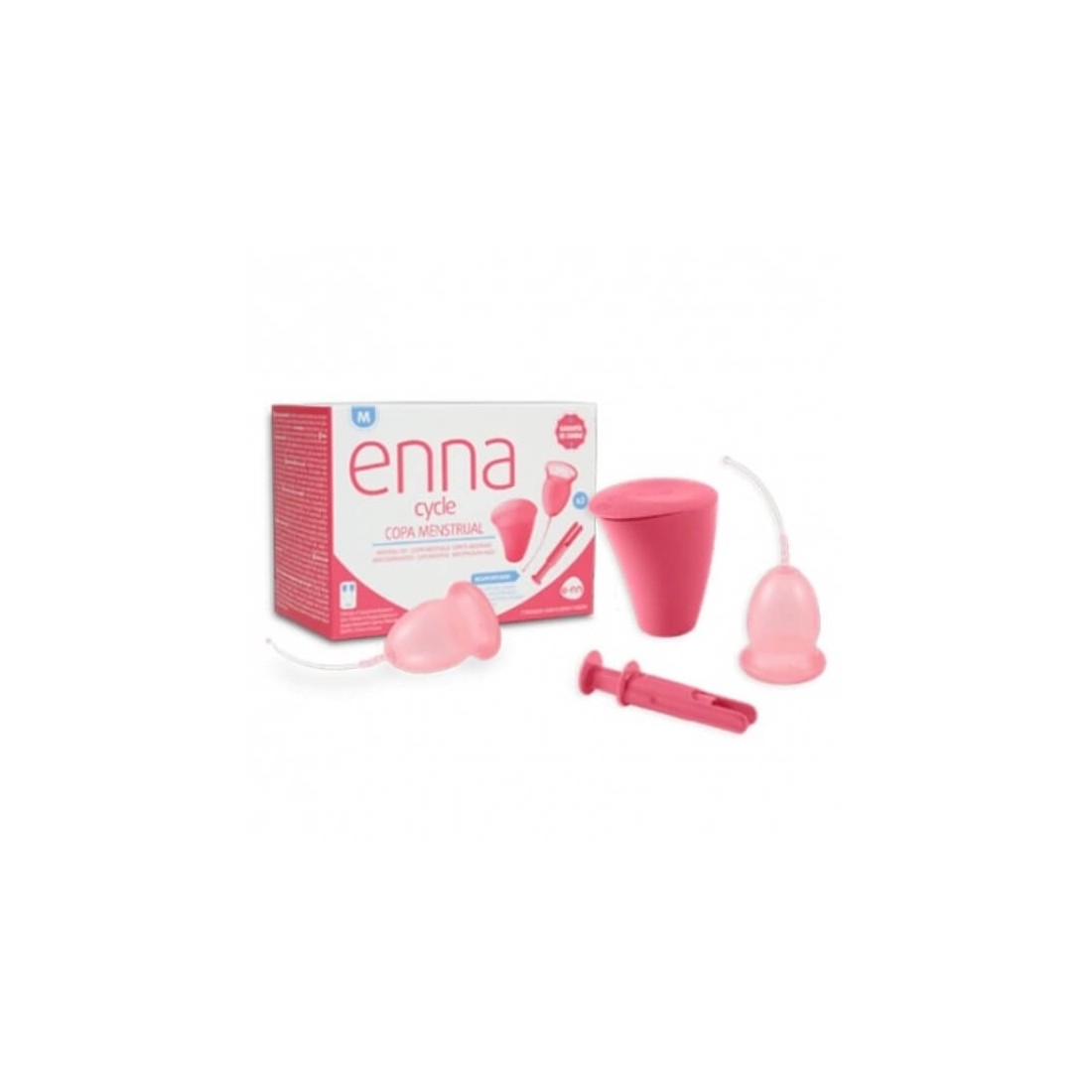 Comprar Enna Cycle Copa Menstrual Con Aplicador Talla M Uds Farmazara