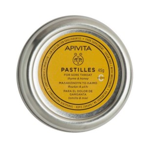 Apivita Pastillas Tomillo y Miel 45 G.