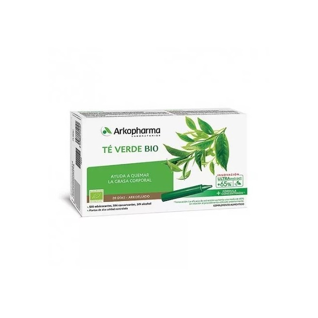 Arkofluido Té Verde 20Amp Bebibles