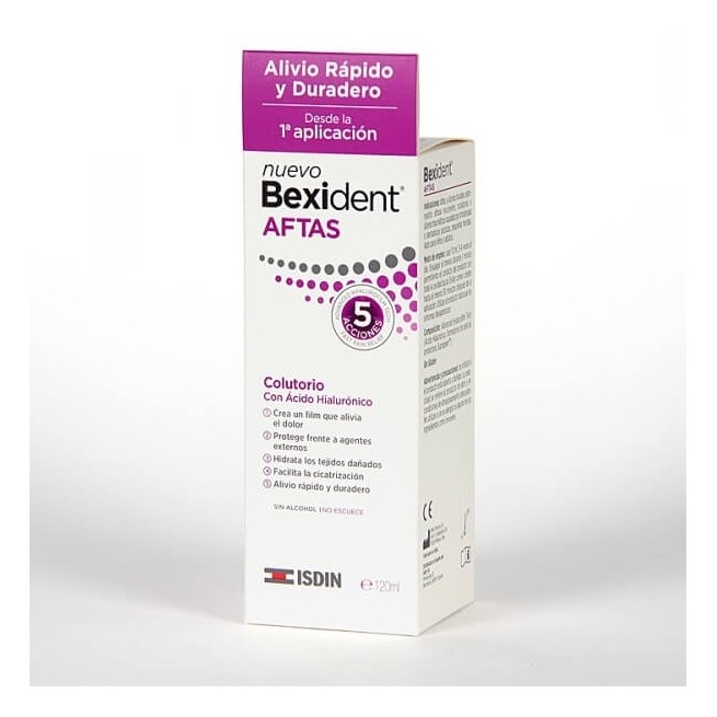 Bexident® Aftas Colutorio Bucal Protector 120 ml