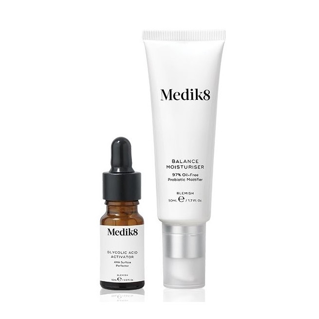 Medik8 Balance Moisturiser & Glycolic Acid