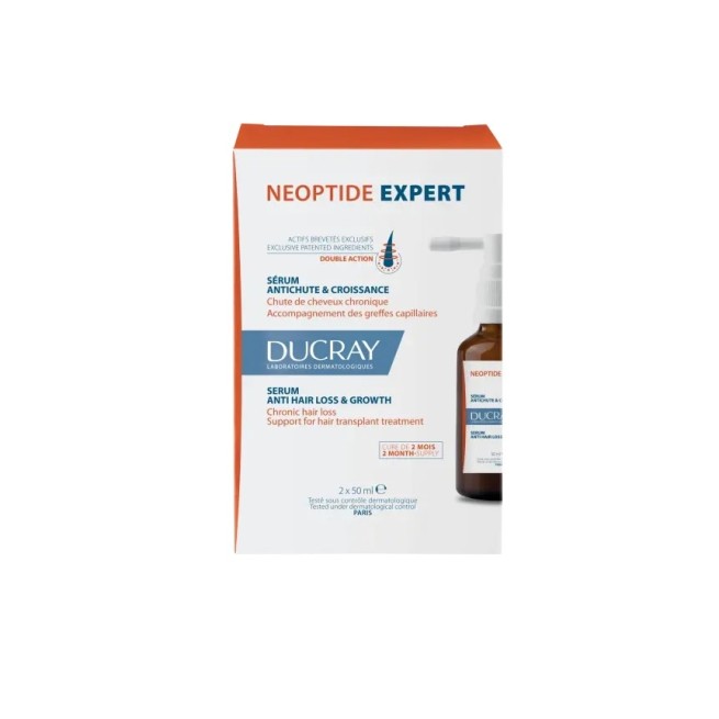 Ducray Neoptide Expert Sérum Anticaída y Crecimiento 2X50 ml