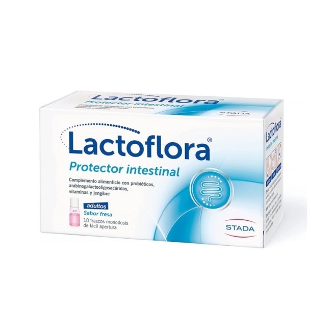 Lactoflora Protector Intestinal Adultos 10 Frascos.