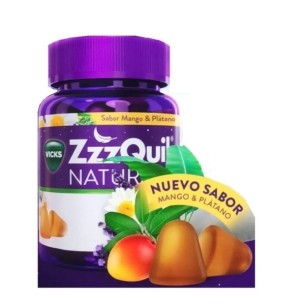 Zzzquil Natura Mango & Plátano 30 Gummies