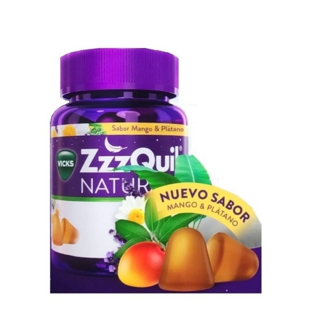 Zzzquil Natura Mango & Plátano 30 Gummies