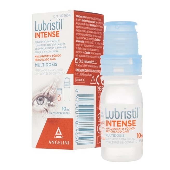 Lubristil Intense Solución Oftálmica Multidosis 10 ml