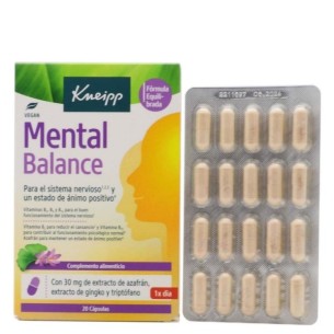 Kneipp Mental Balance 20 Cápsulas