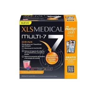 Xls Medical Multi-7 Sabor Frutos Rojos 60 Sobres