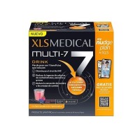 Xls Medical Multi-7 Sabor Frutos Rojos 60 Sobres