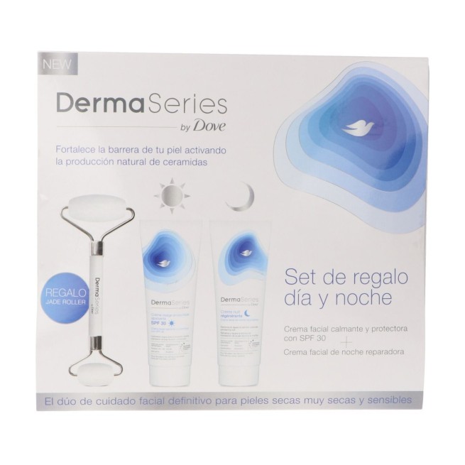 Dove Dermaseries Pack Día y Noche + Regalo Rodillo Jade