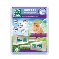Men For San Pipetas Anti-Insectos Gato 2 Unidades