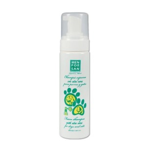 Men For San Champú En Espuma Aloe Vera Perros y Gatos 200 ml