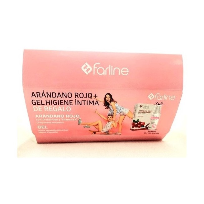 Farline Arándano Rojo 30 Cápsulas + Regalo Gel Higiene Íntima 200 ml