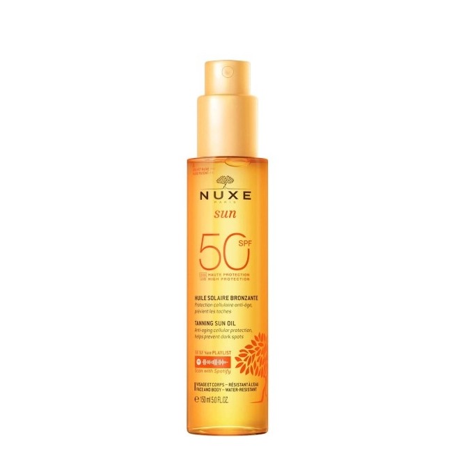 Nuxe Sun Aceite Bronceador Fps50 150 ml