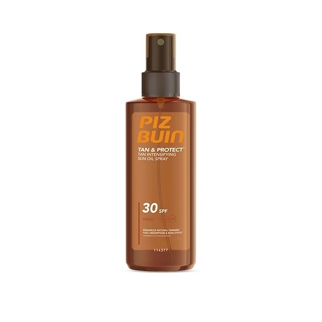 Piz Buin Tan & Protect Aceite Solar Fps 30 150 ml