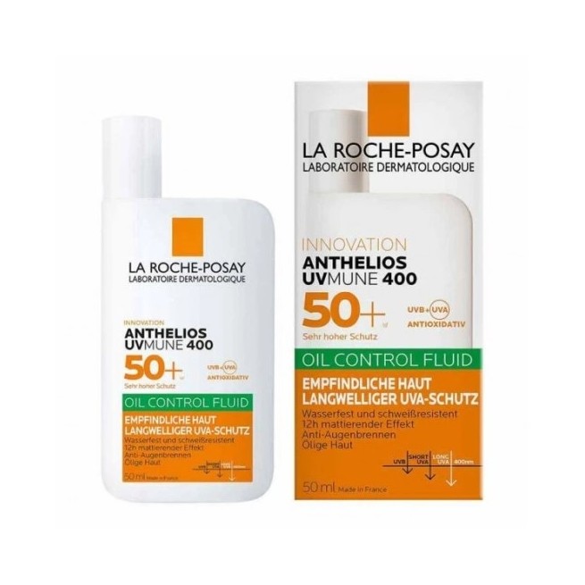 La Roche Posay Anthelios Uvmune 400 Fluido Oil Control 50 ml Fps 50+