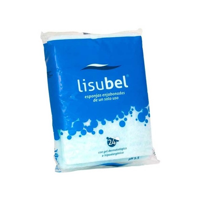 Lisubel Esponjas Enjabonadas Desechables 24Uds