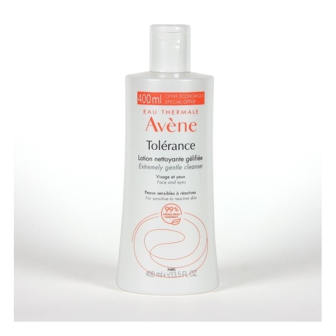 Avene Tolerance Loción Limpiadora Gelificada 400 ml