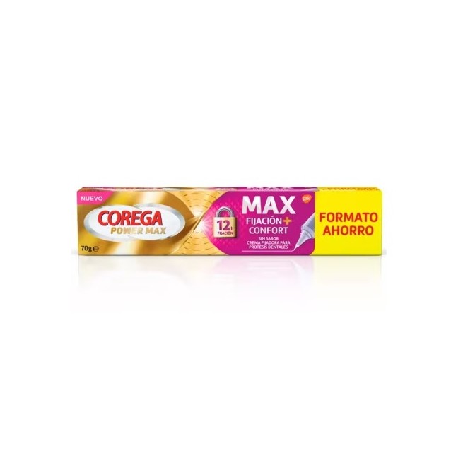 Corega Powe Max Fijación + Confort 70 g