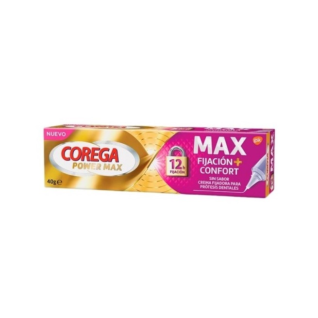 Corega Power Max Fijación y Confort 40 G