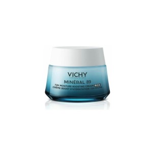 Vichy Mineral 89 Crema Boost Hidratación  72 Horas Textura Rica 50 ml