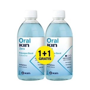 Oralkin Zero Enjuague 2 x 500 ml