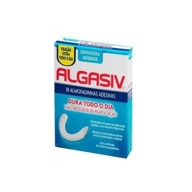 Algasiv® Almohadillas Adhesivas Inferior 18Uds