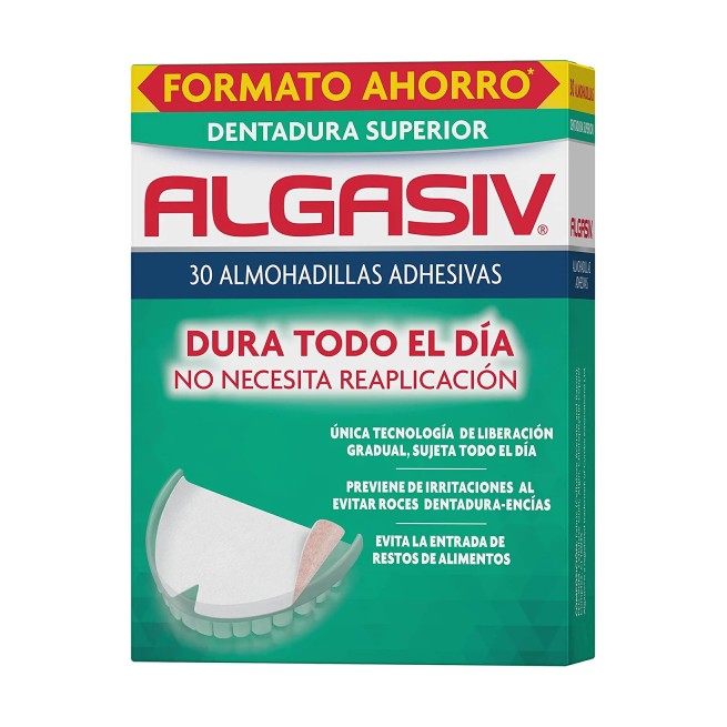 Algasiv® Almohadillas Adhesivas Superior 30Uds