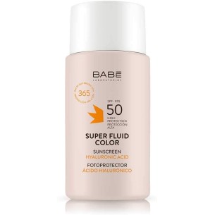 Babe Super Fluid Fotoprotector Spf50 con Color 50 ml