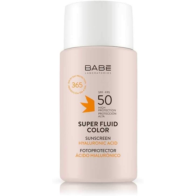 Babe Super Fluid Fotoprotector Spf50 con Color 50 ml