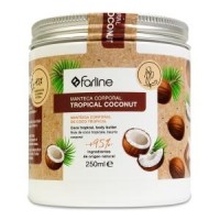Farline Manteca Corporal de Coco Tropical 250 ml