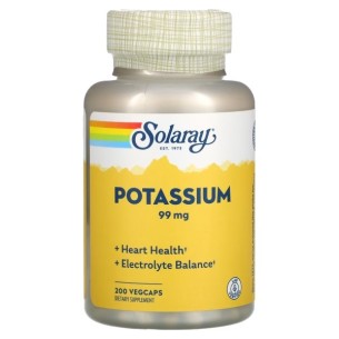 Solaray Potassium Citrate 99Mg 60 Veg caps