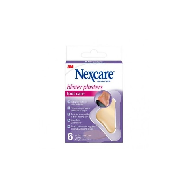 3M Nexcare Gel Hidrocoloide Pie 6 Unidades