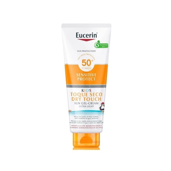 Eucerin Sun Protection Kids Gel Crema Toque Seco Fps 50+ 400 ml