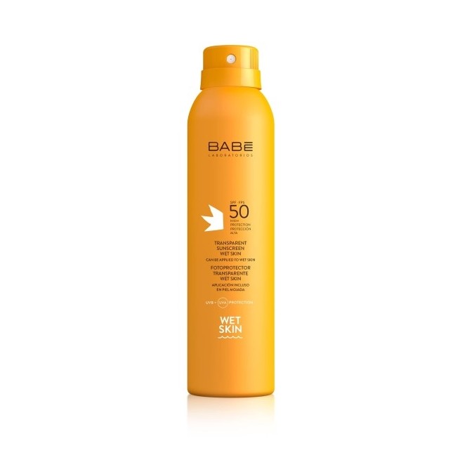 Babe Fotoprotector Transparente Wet Skin Fps 50 200 ml