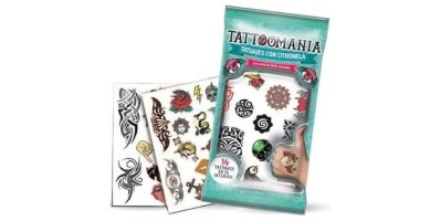 Tattomania Tatuajes con Citronela 14 Unidades