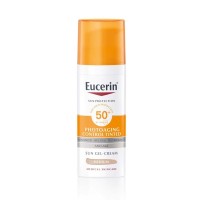 EUCERIN SUN FPS 50+ CC CREAM PHOTOAGING CONTROL 50 ML COLOR MEDIO