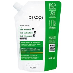 Vichy Dercos Champú Anticaspa Ds Cabello Seco Recarga 500 ml