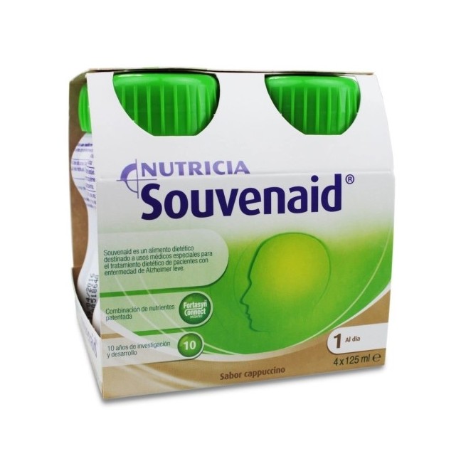 Nutricia Souvenaid Sabor Capuchino 4 Botes 125 ml