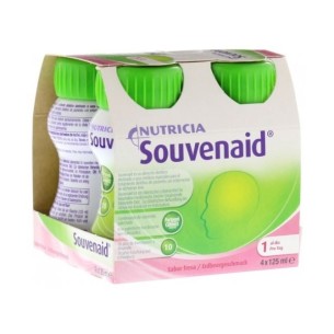 Nutricia Souvenaid Sabor Fresa 4 Botellas 125 ml