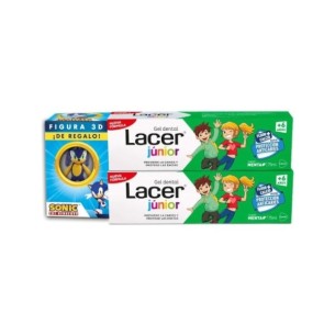 Lacer Gel Dental Junior Sabor Menta 2X75 ml