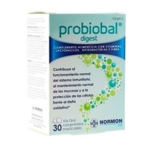Probiobal Digest 30 Comprimidos Masticables