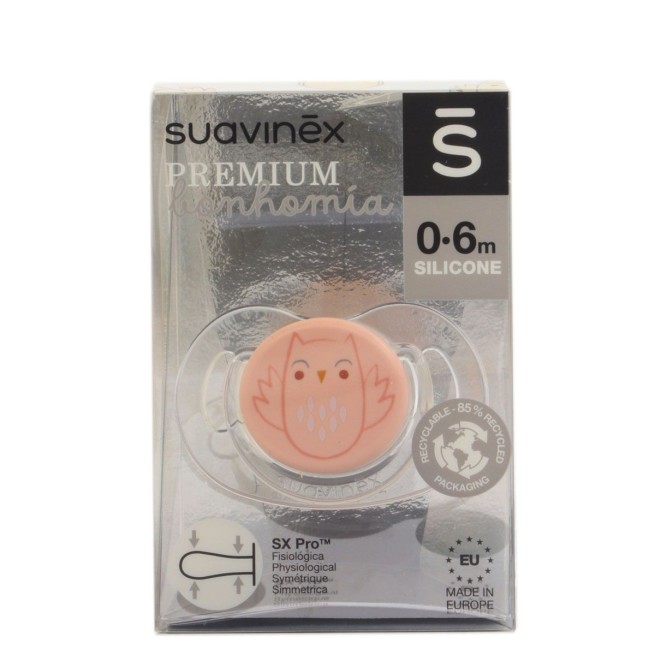 Suavinex® Chupete Premium Silicona 0-4 Meses 1Ud