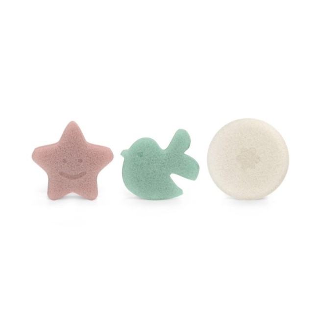 Suavinex Esponja de Baño Konjac 3 Unidades