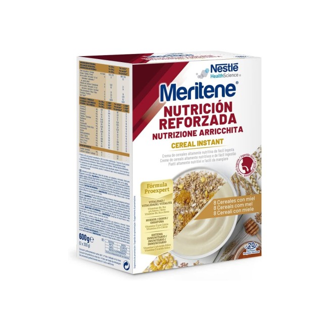 MERITENE 8 CEREALES CON MIEL