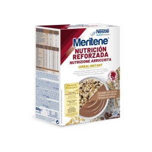 MERITENE CEREAL INSTANT CEREALES CON CACAO 2 SOBRES x 300 G