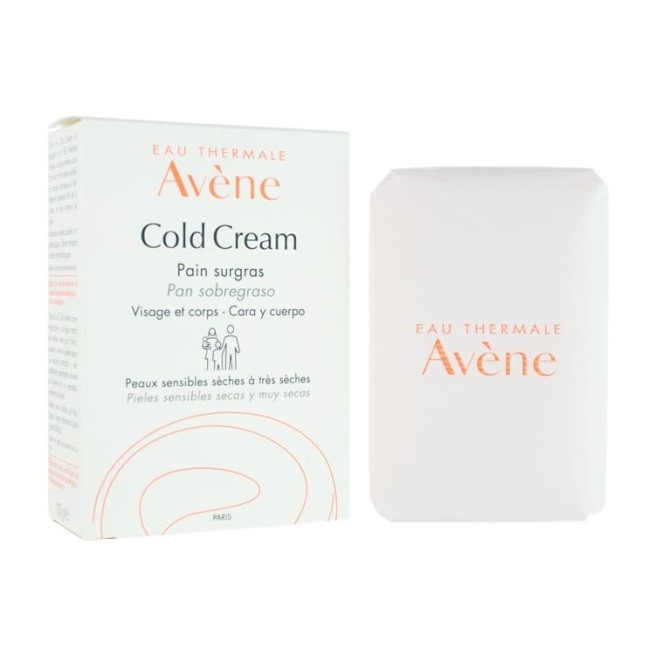 Avene Cold Cream Pan Limpiador 100 Gr