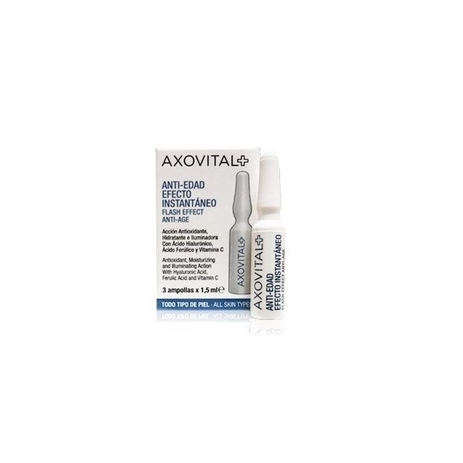 Axovital Ampolla Flash Anti-Edad 3 X 1,5 ml