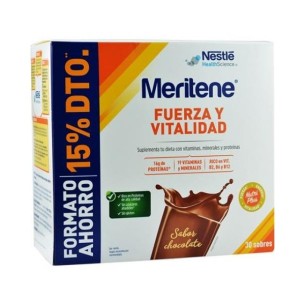 Meritene Fuerza y Vitalidad Chocolate 30 Sobres