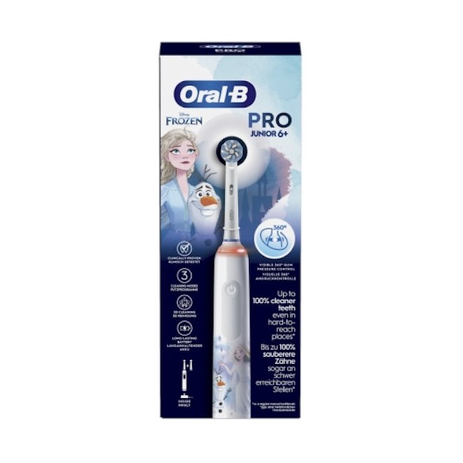 Oral B Pro 3 Junior +6 Cepillo Eléctrico Frozen